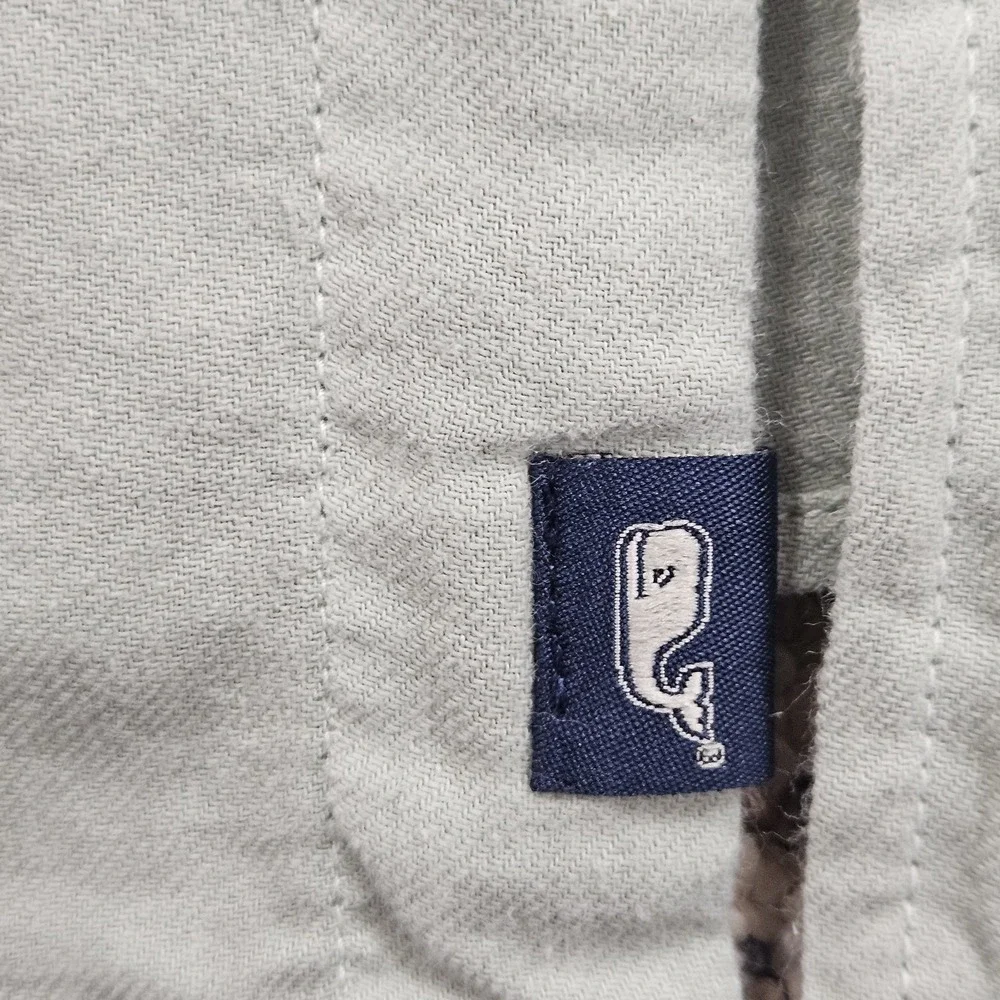 Vineyard Vines Mens Chambray Long Sleeve Button Down Shirt‎ Size L